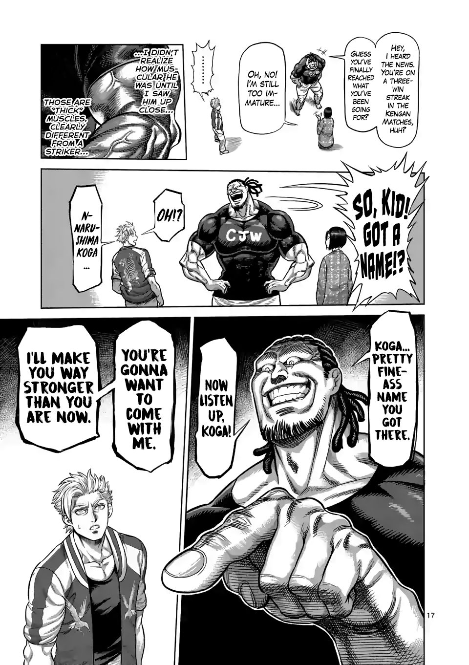 Kengan Omega Chapter 10 - Page 17 in English