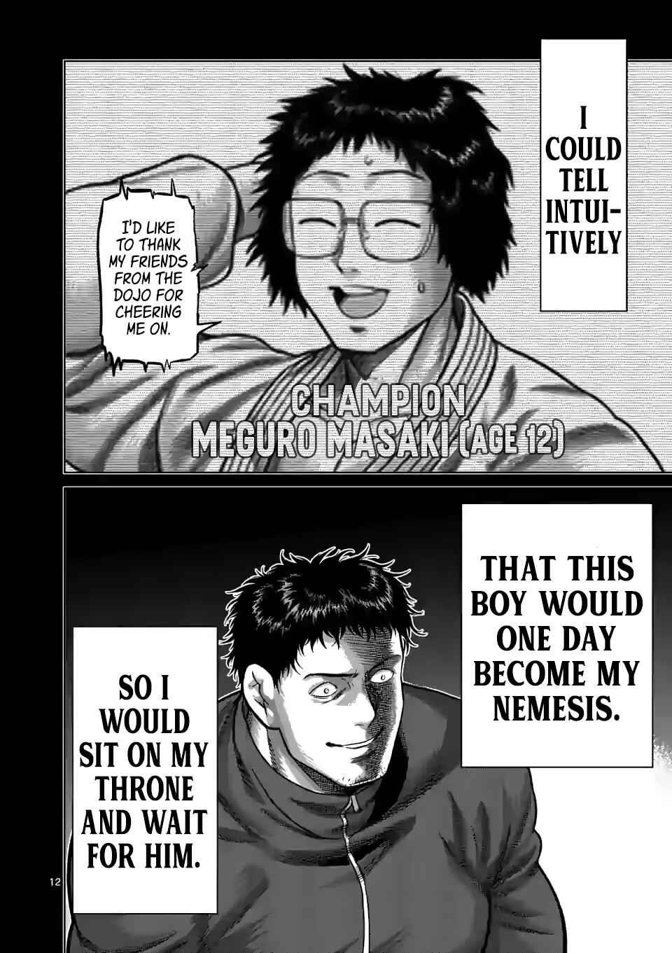 Kengan Omega Chapter 100 - Page 12 in English