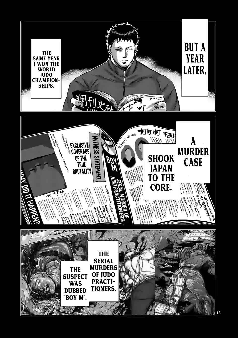 Kengan Omega Chapter 100 - Page 13 in English