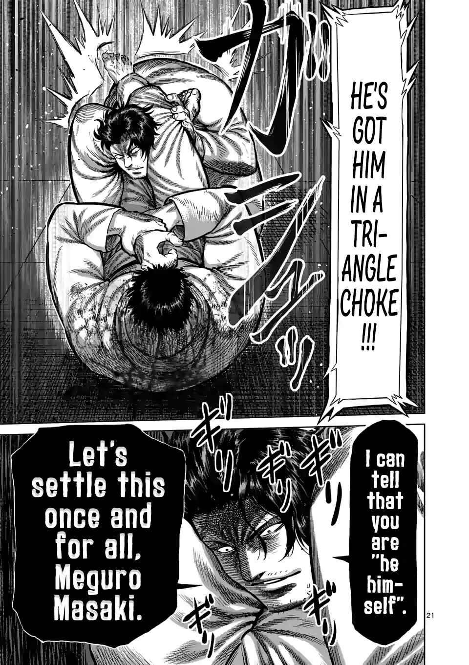 Kengan Omega Chapter 100 - Page 21 in English
