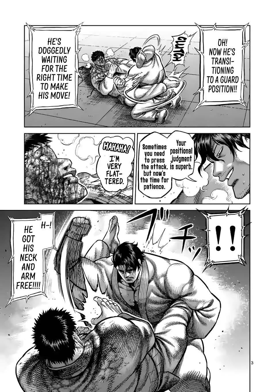 Kengan Omega Chapter 101 - Page 3 in English