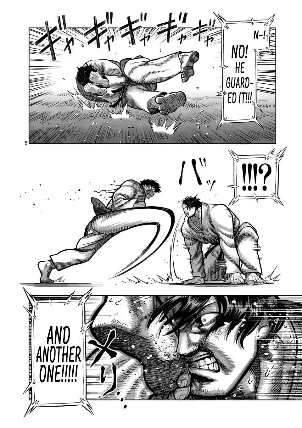 Kengan Omega Chapter 101 - Page 8 in English
