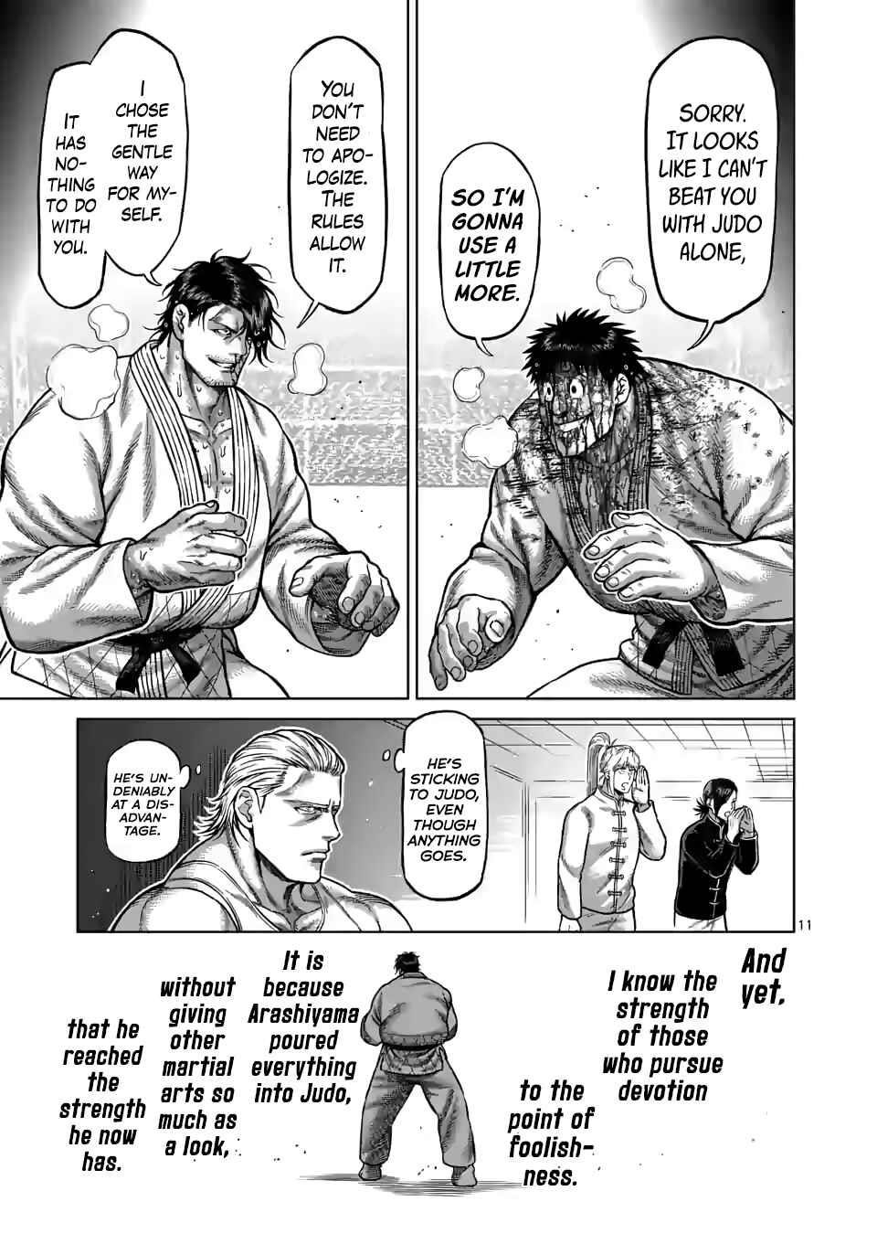 Kengan Omega Chapter 102 - Page 11 in English