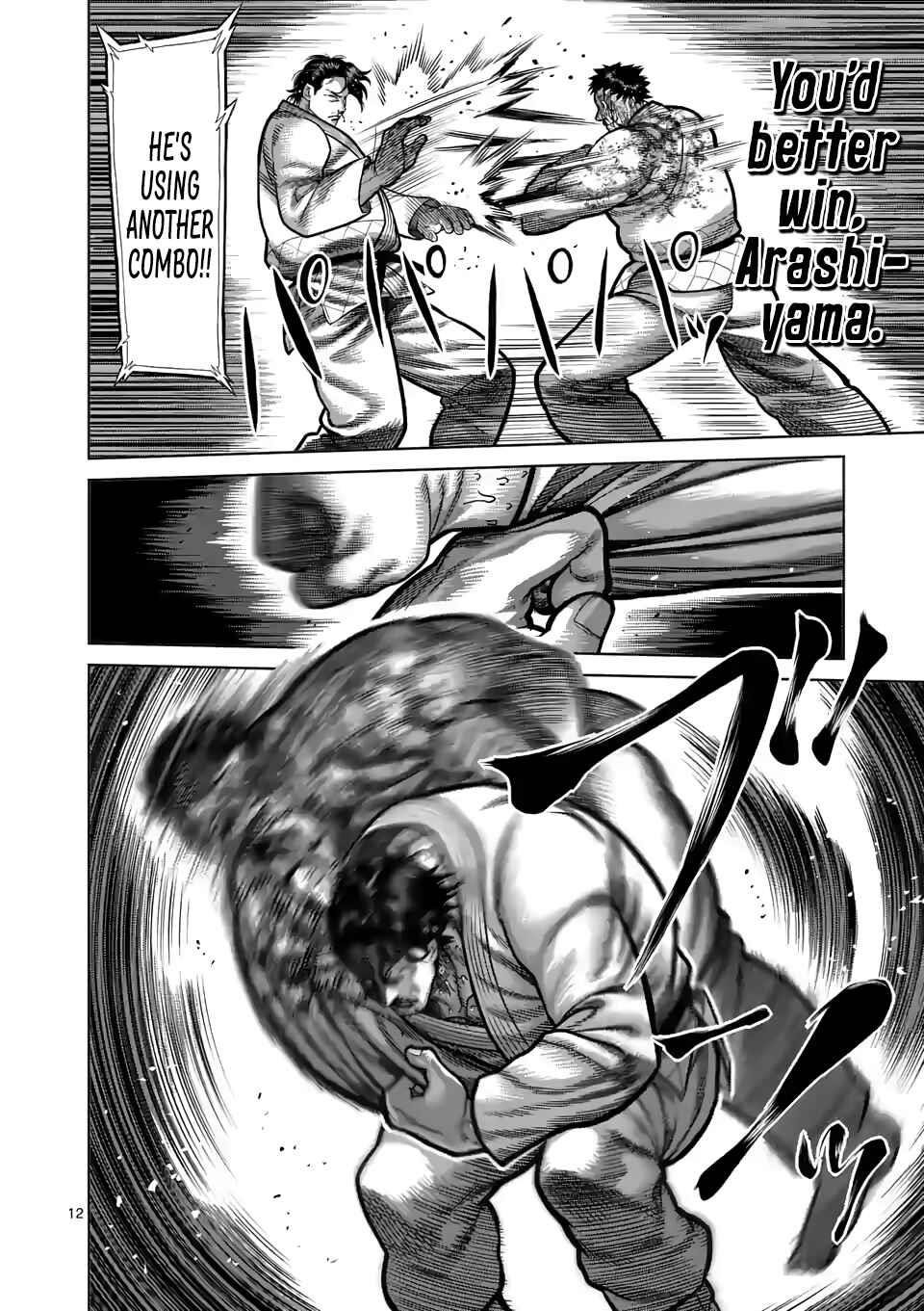Kengan Omega Chapter 102 - Page 12 in English
