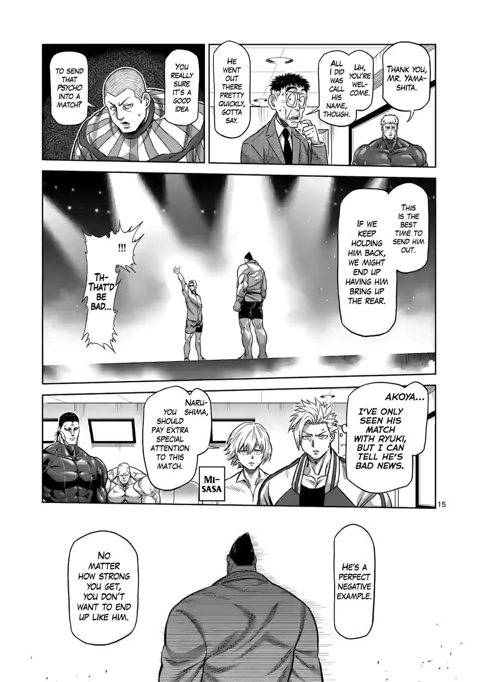 Kengan Omega Chapter 103 - Page 15 in English