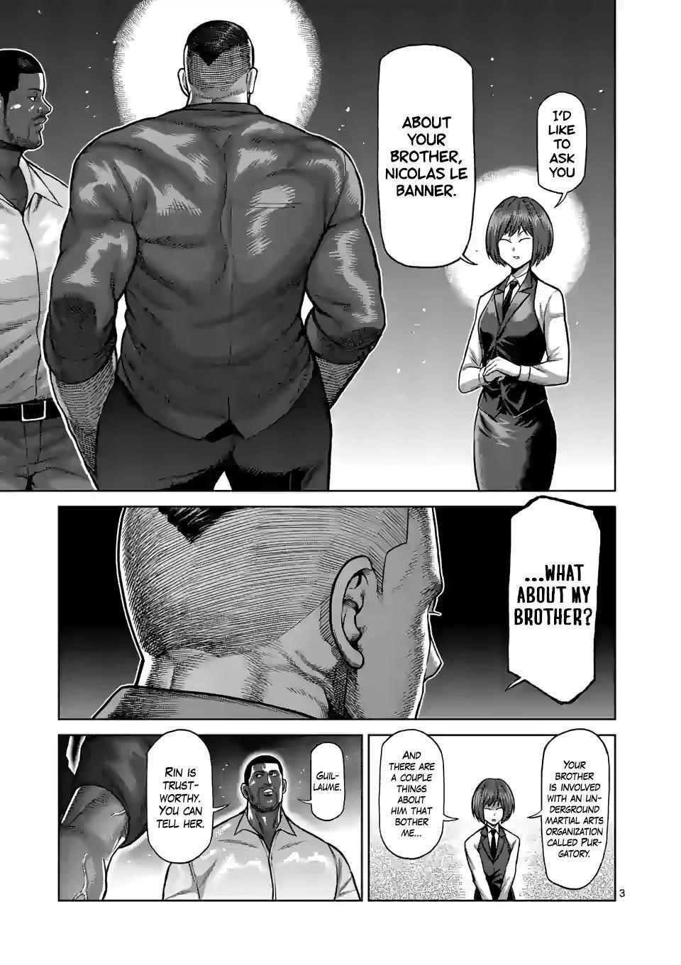 Kengan Omega Chapter 104 - Page 3 in English