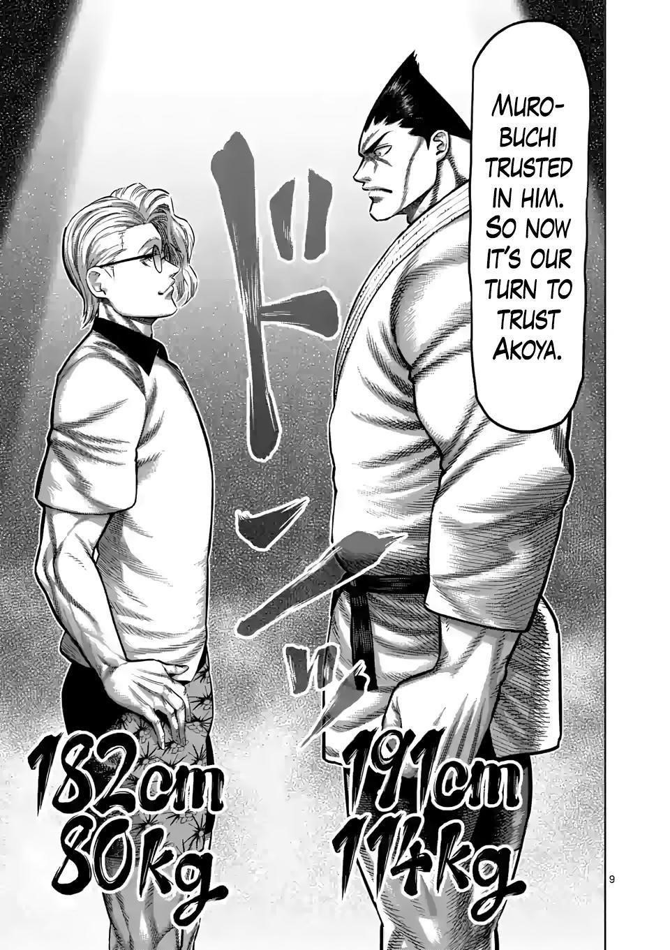 Kengan Omega Chapter 104 - Page 9 in English