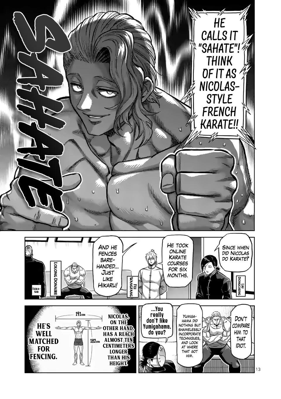 Kengan Omega Chapter 105 - Page 13 in English