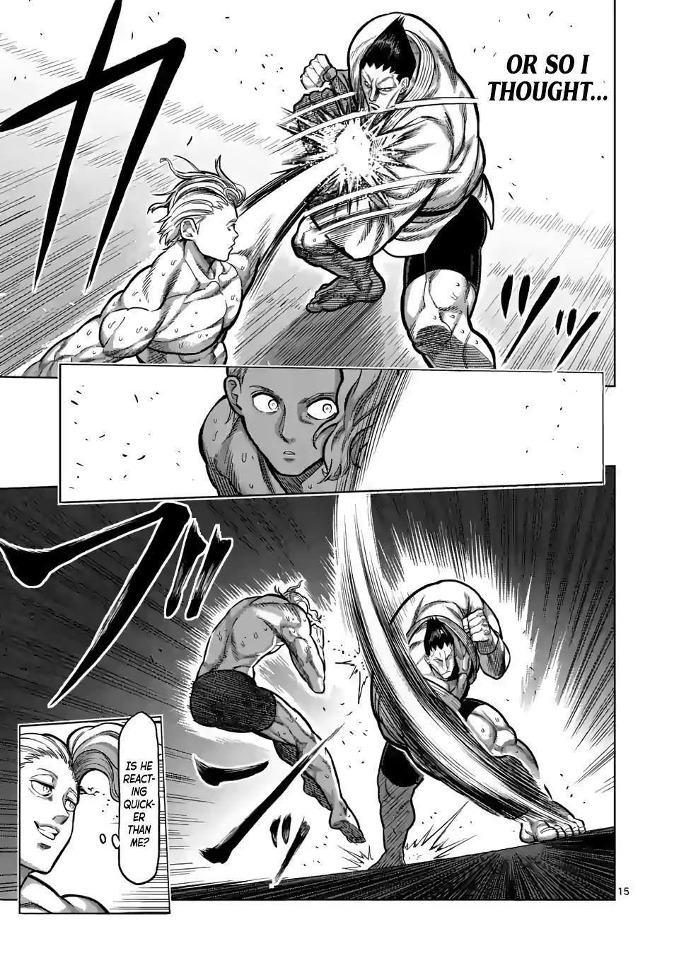 Kengan Omega Chapter 105 - Page 15 in English