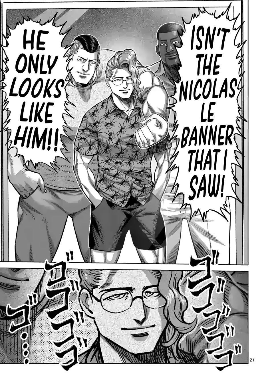 Kengan Omega Chapter 105 - Page 21 in English