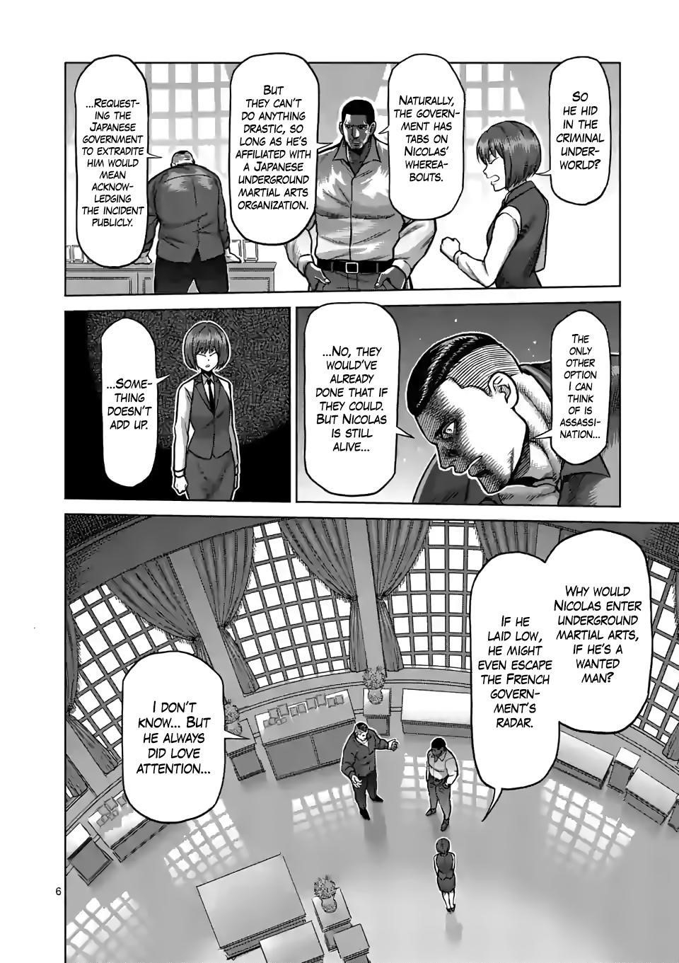 Kengan Omega Chapter 105 - Page 6 in English