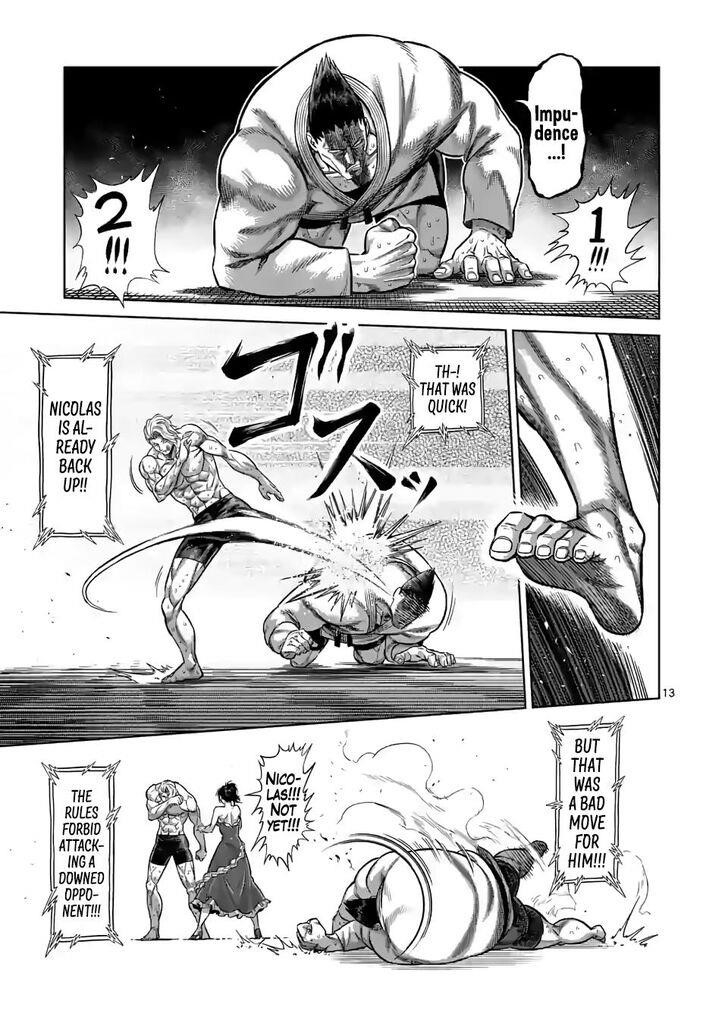Kengan Omega Chapter 106 - Page 13 in English