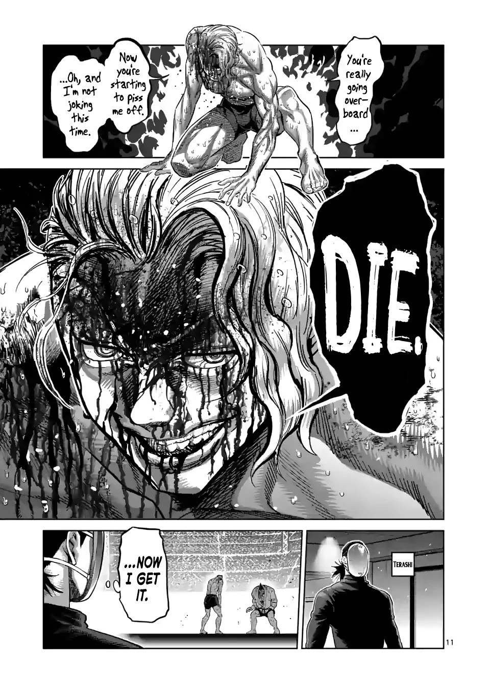 Kengan Omega Chapter 108 - Page 11 in English