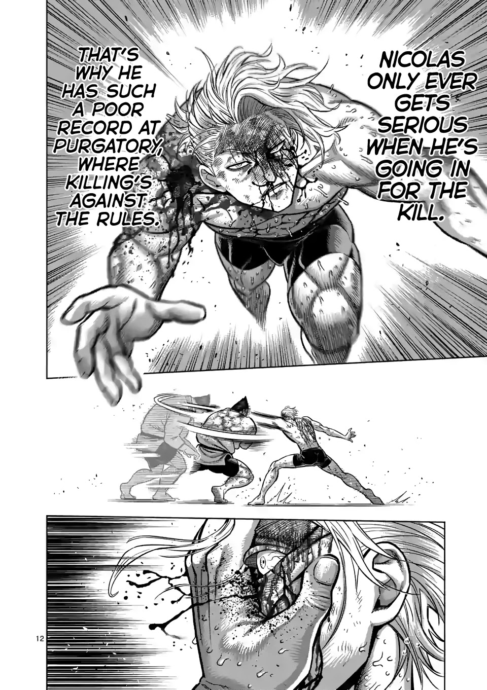 Kengan Omega Chapter 108 - Page 12 in English