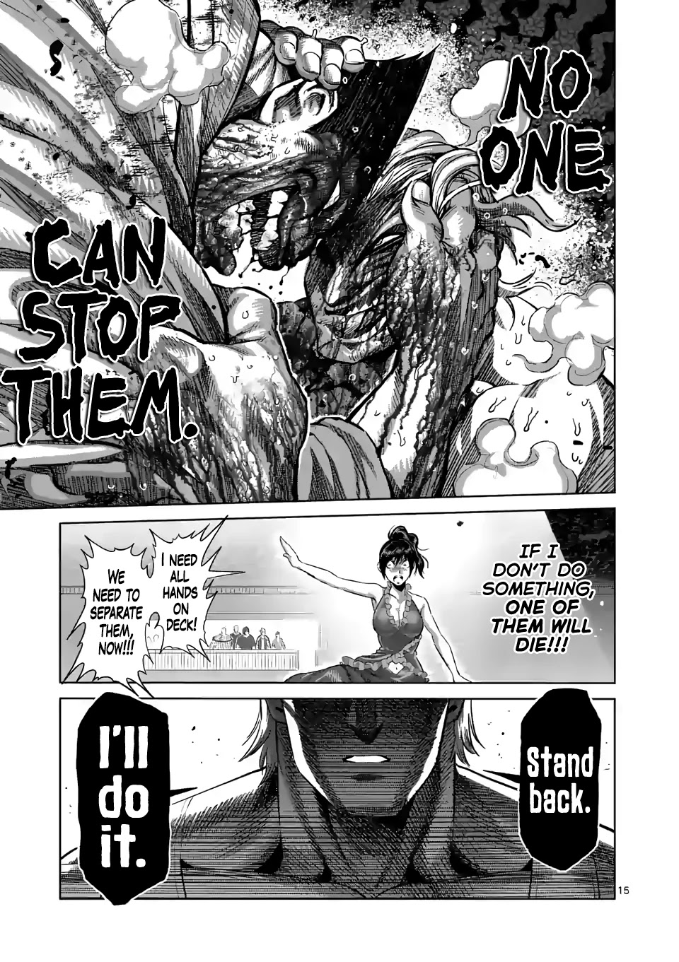 Kengan Omega Chapter 108 - Page 15 in English