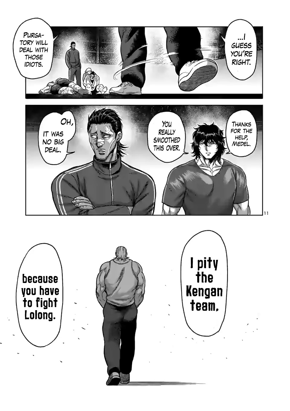 Kengan Omega Chapter 109 - Page 11 in English