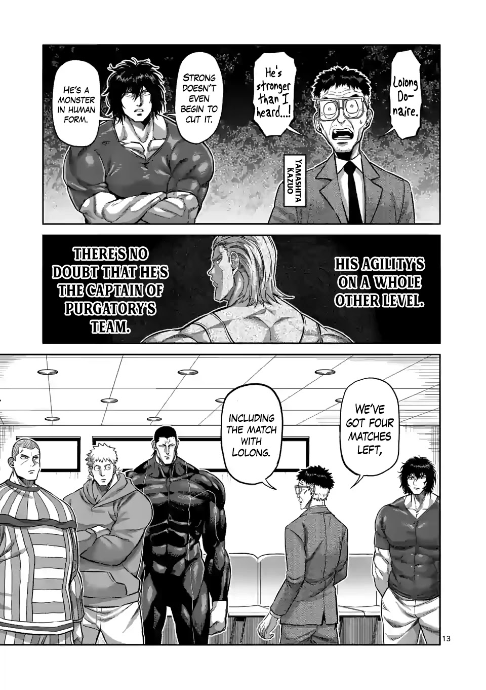 Kengan Omega Chapter 109 - Page 13 in English