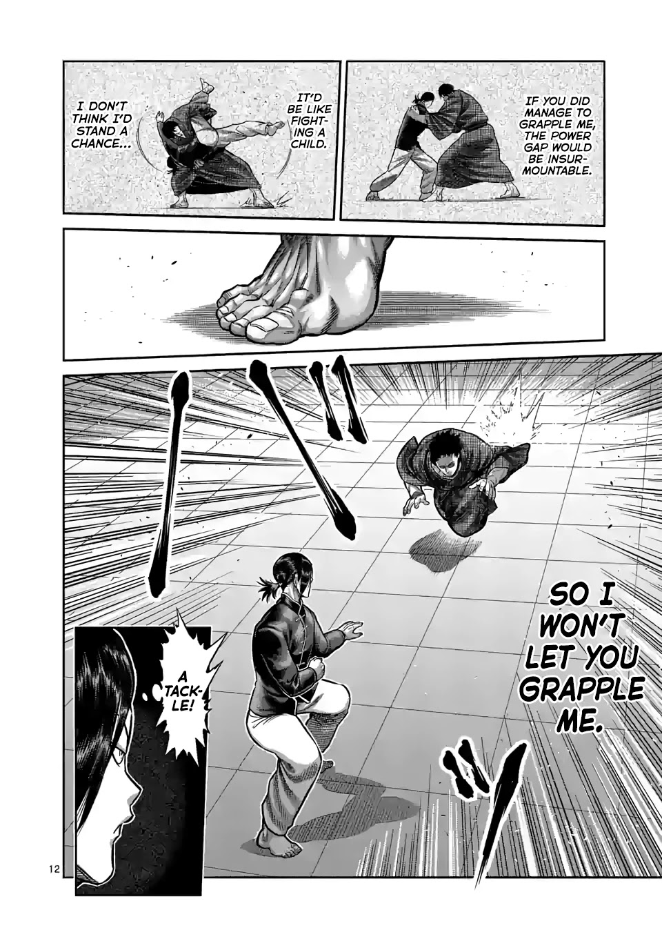 Kengan Omega Chapter 110 - Page 12 in English