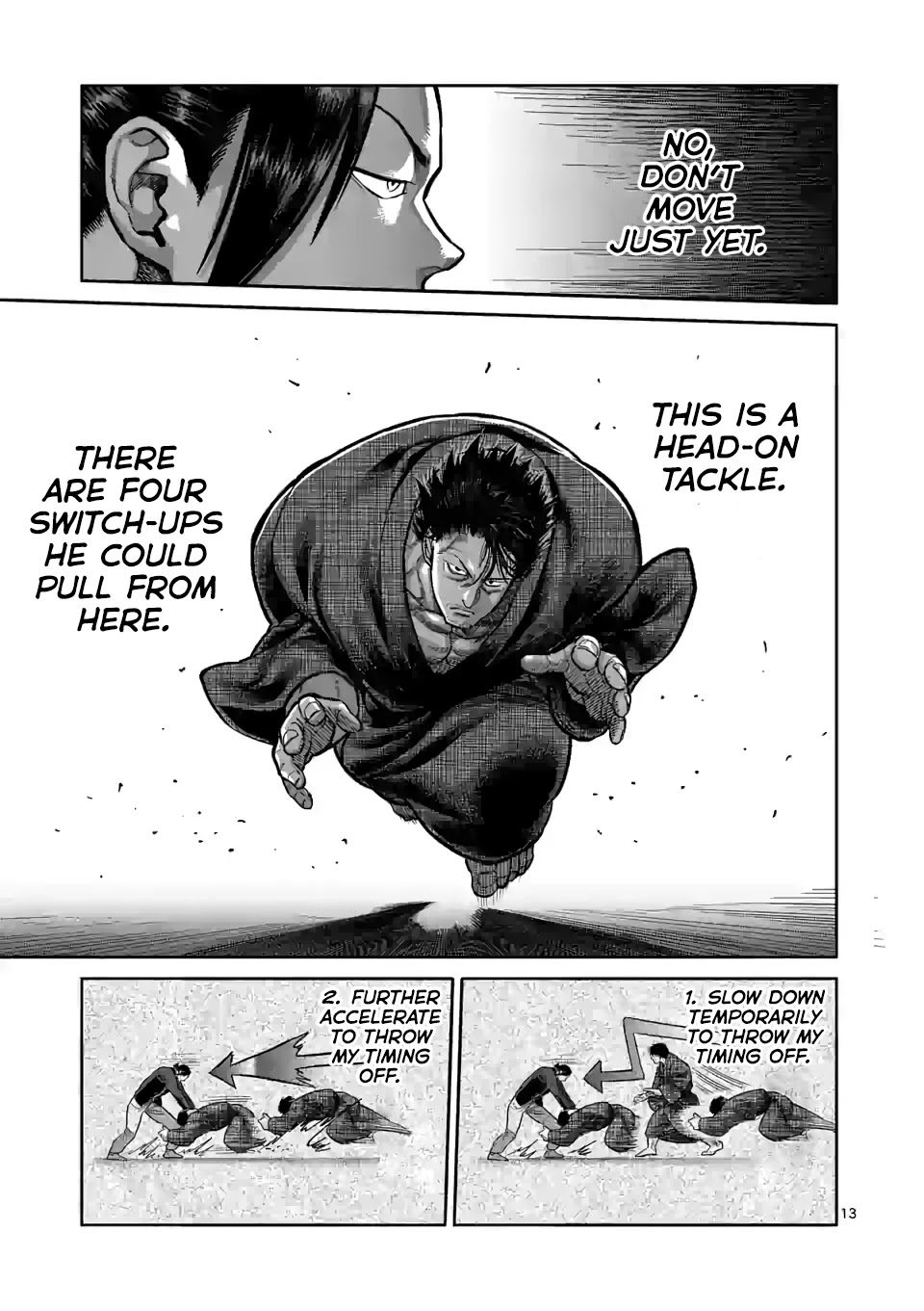 Kengan Omega Chapter 110 - Page 13 in English