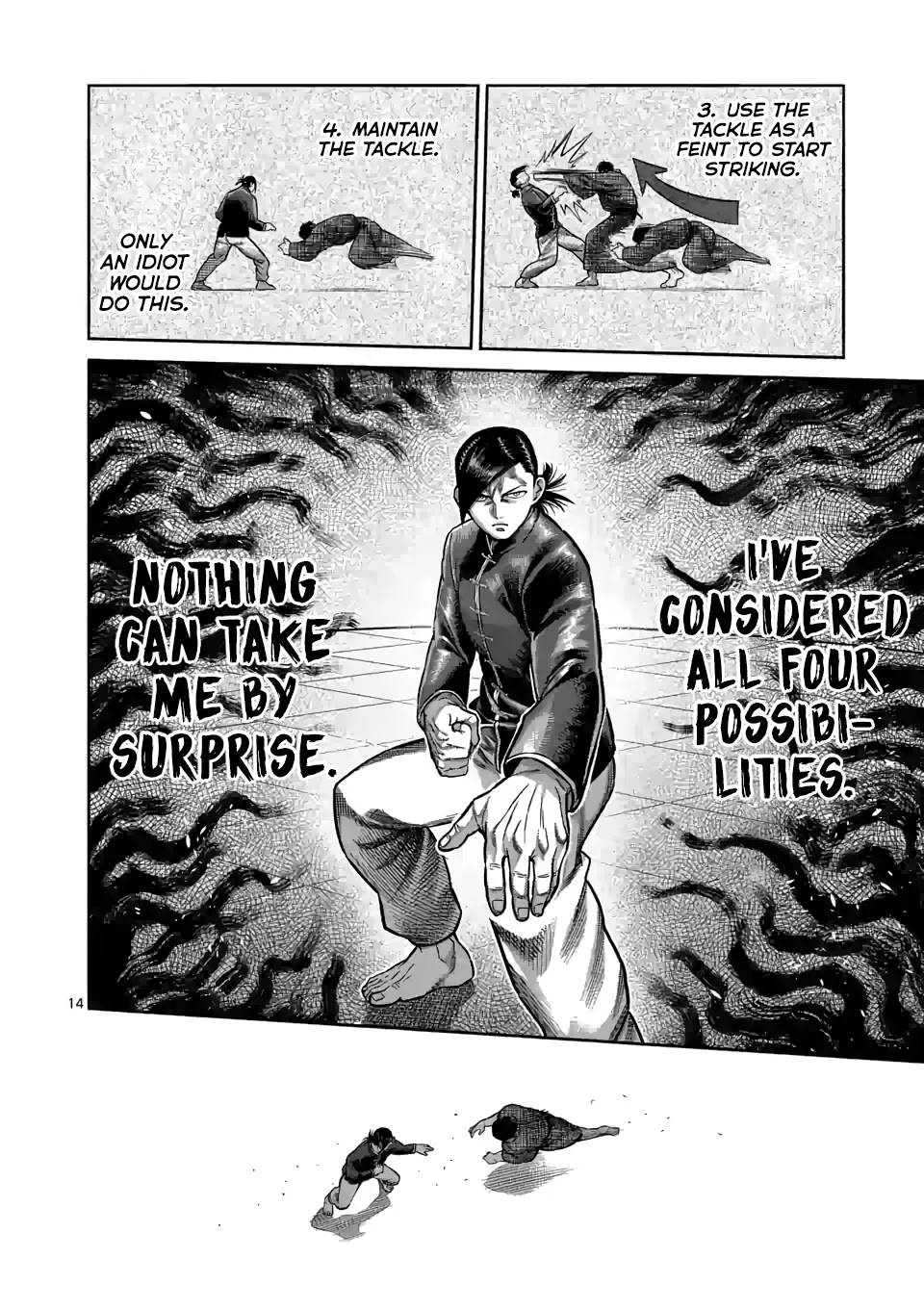 Kengan Omega Chapter 110 - Page 14 in English