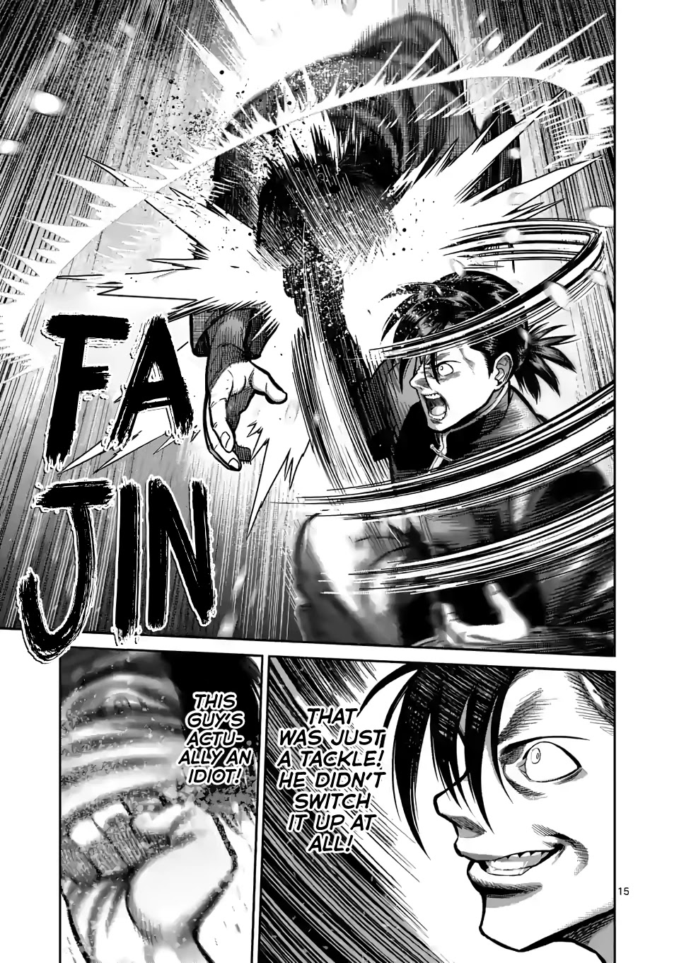 Kengan Omega Chapter 110 - Page 15 in English