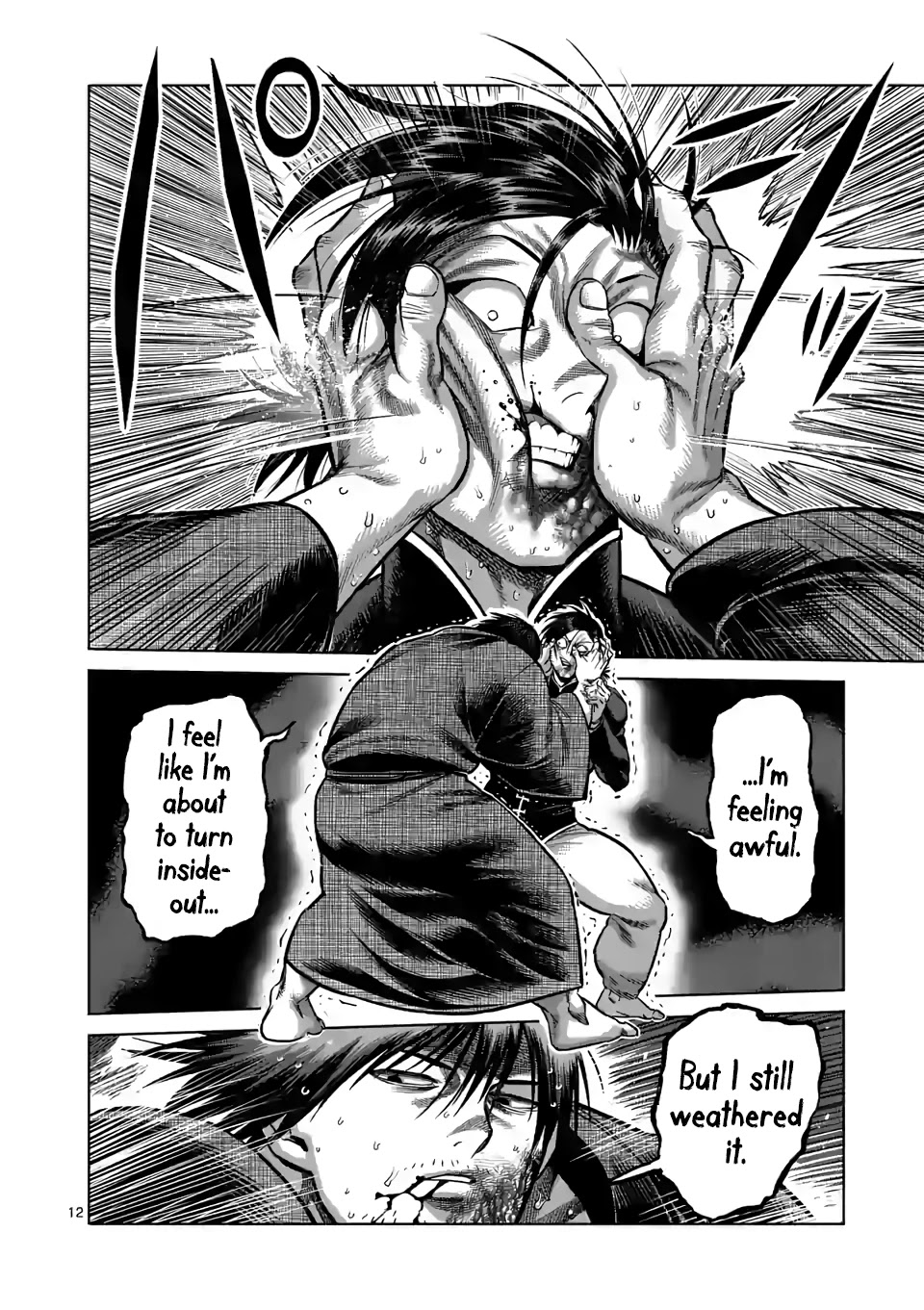 Kengan Omega Chapter 111 - Page 12 in English