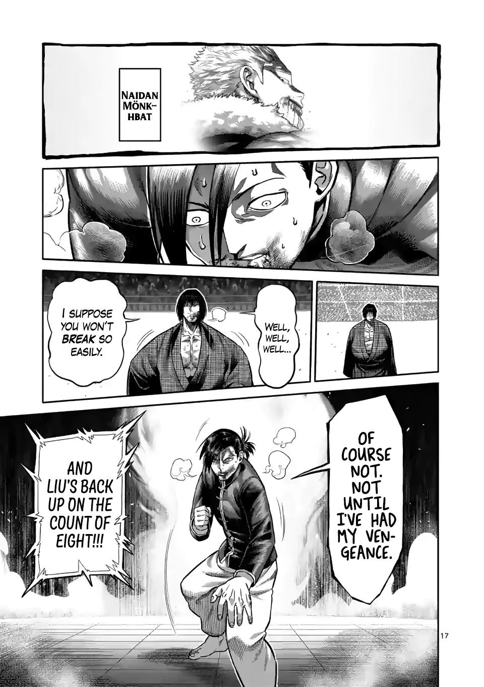 Kengan Omega Chapter 111 - Page 17 in English