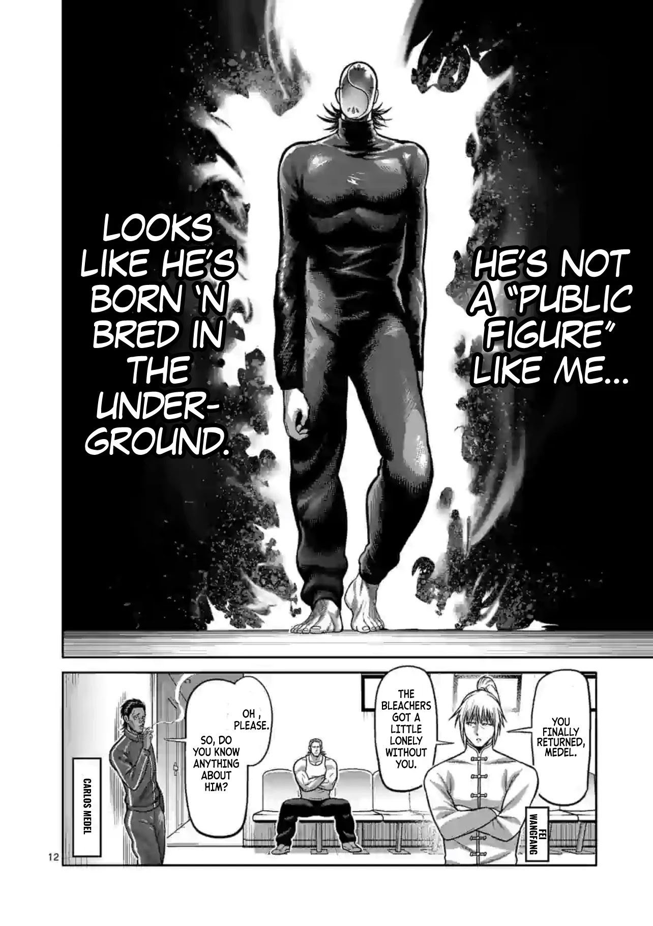 Kengan Omega Chapter 115 - Page 12 in English