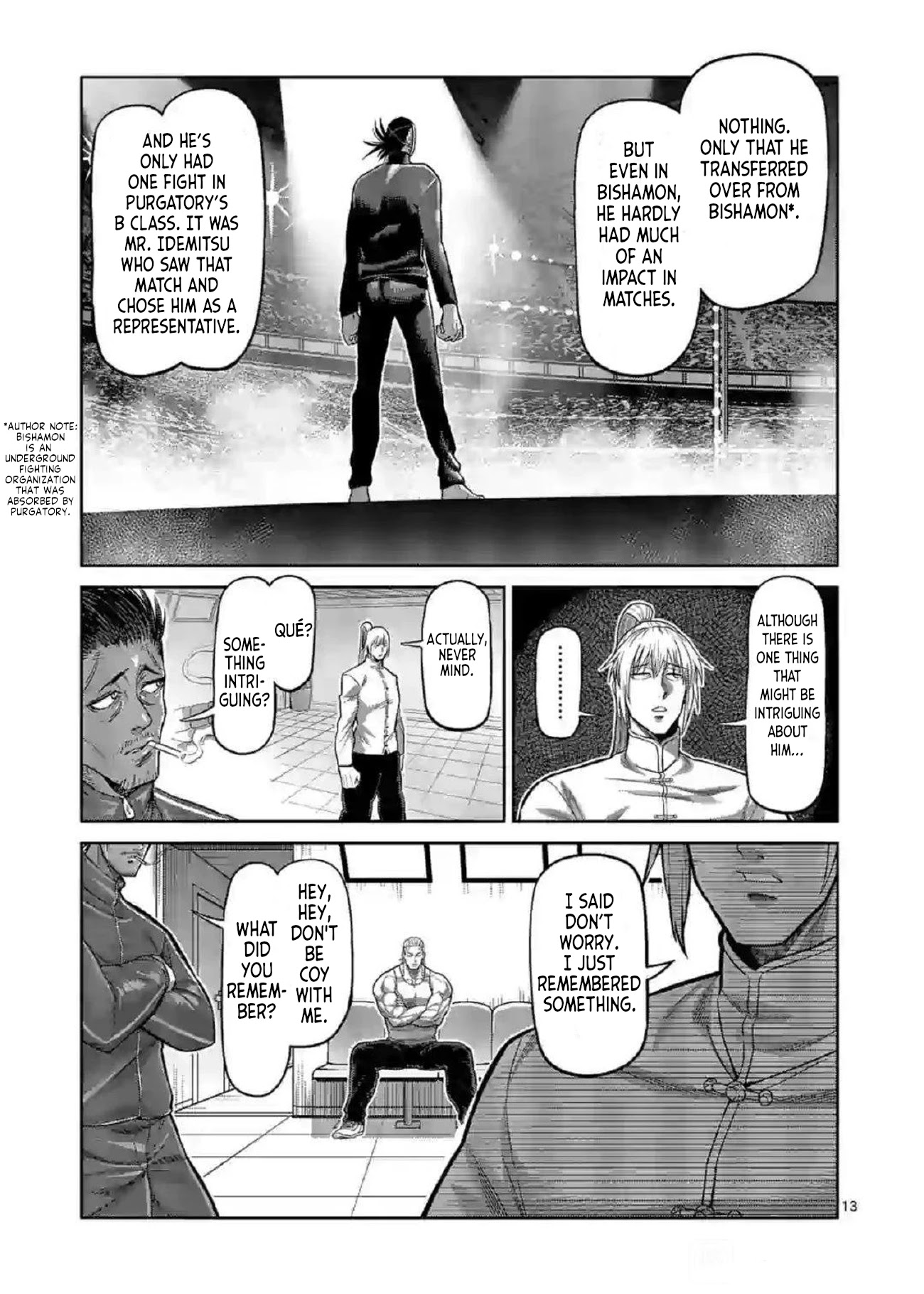 Kengan Omega Chapter 115 - Page 13 in English
