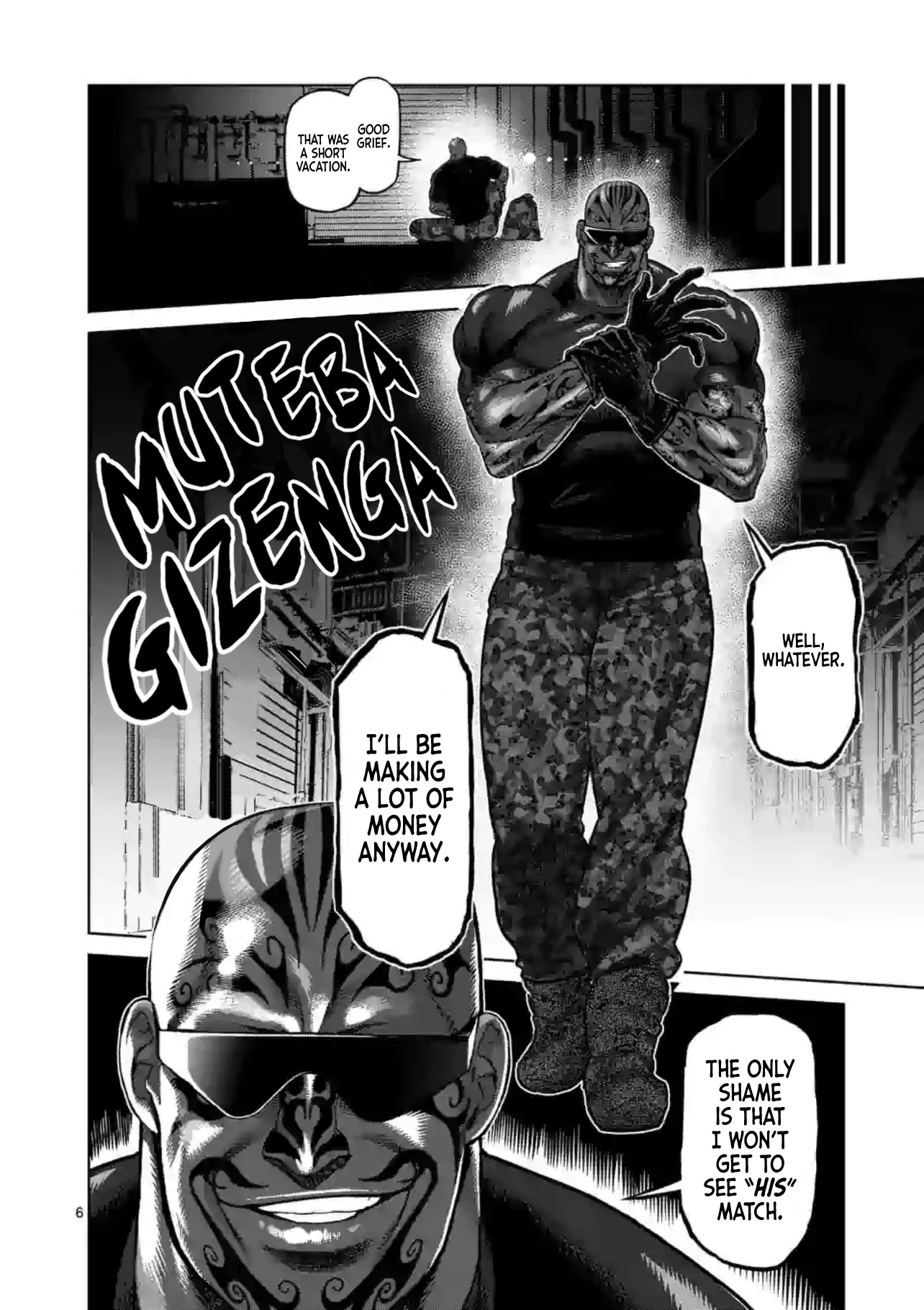 Kengan Omega Chapter 115 - Page 6 in English