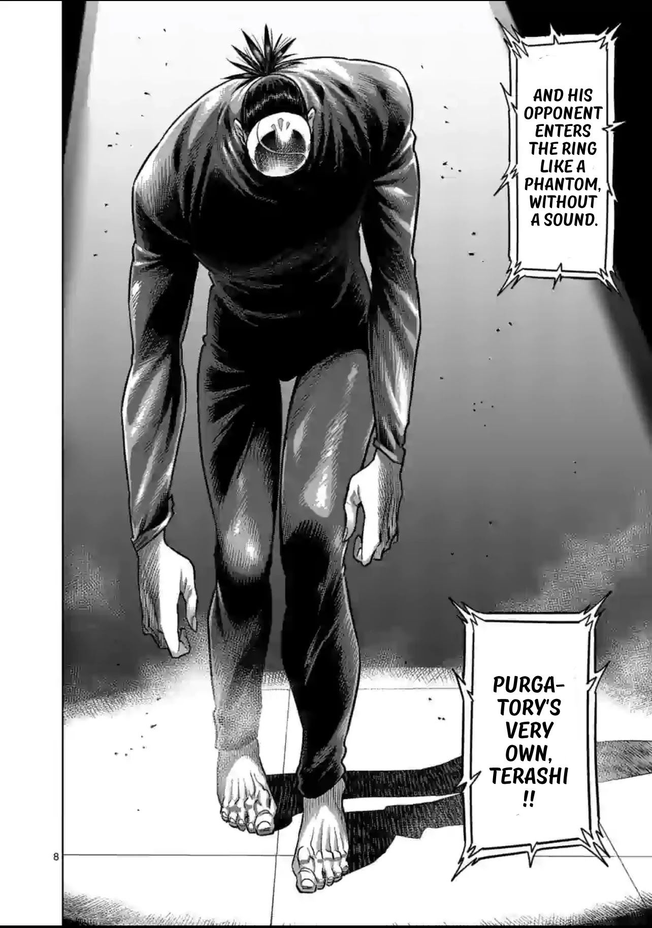 Kengan Omega Chapter 115 - Page 8 in English