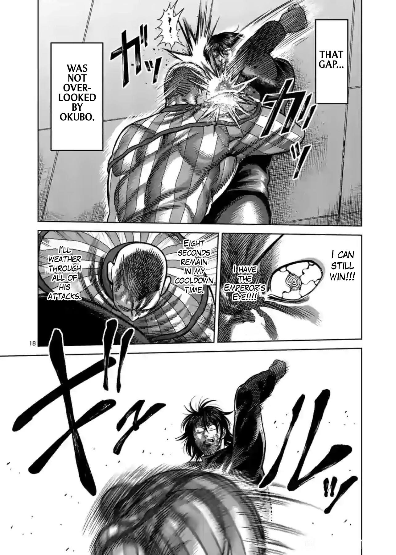 Kengan Omega Chapter 119 - Page 18 in English