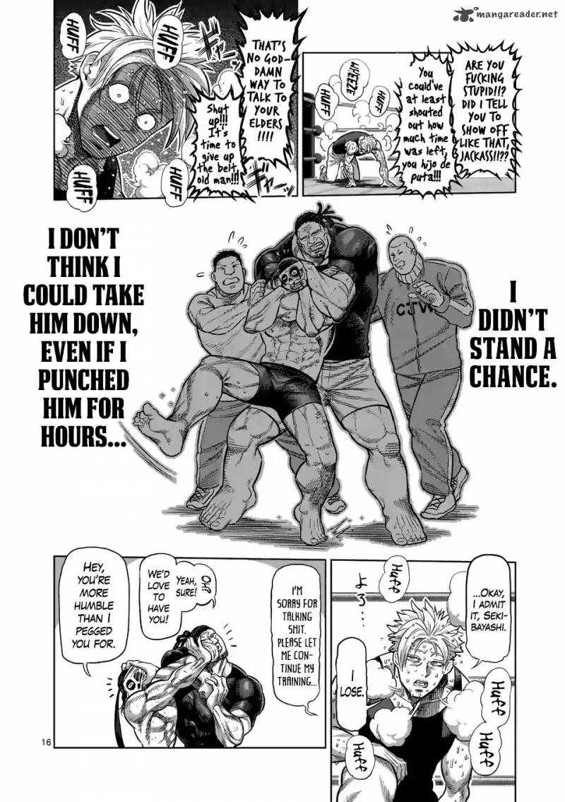 Kengan Omega Chapter 12 - Page 16 in English