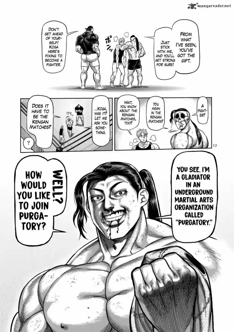 Kengan Omega Chapter 12 - Page 17 in English