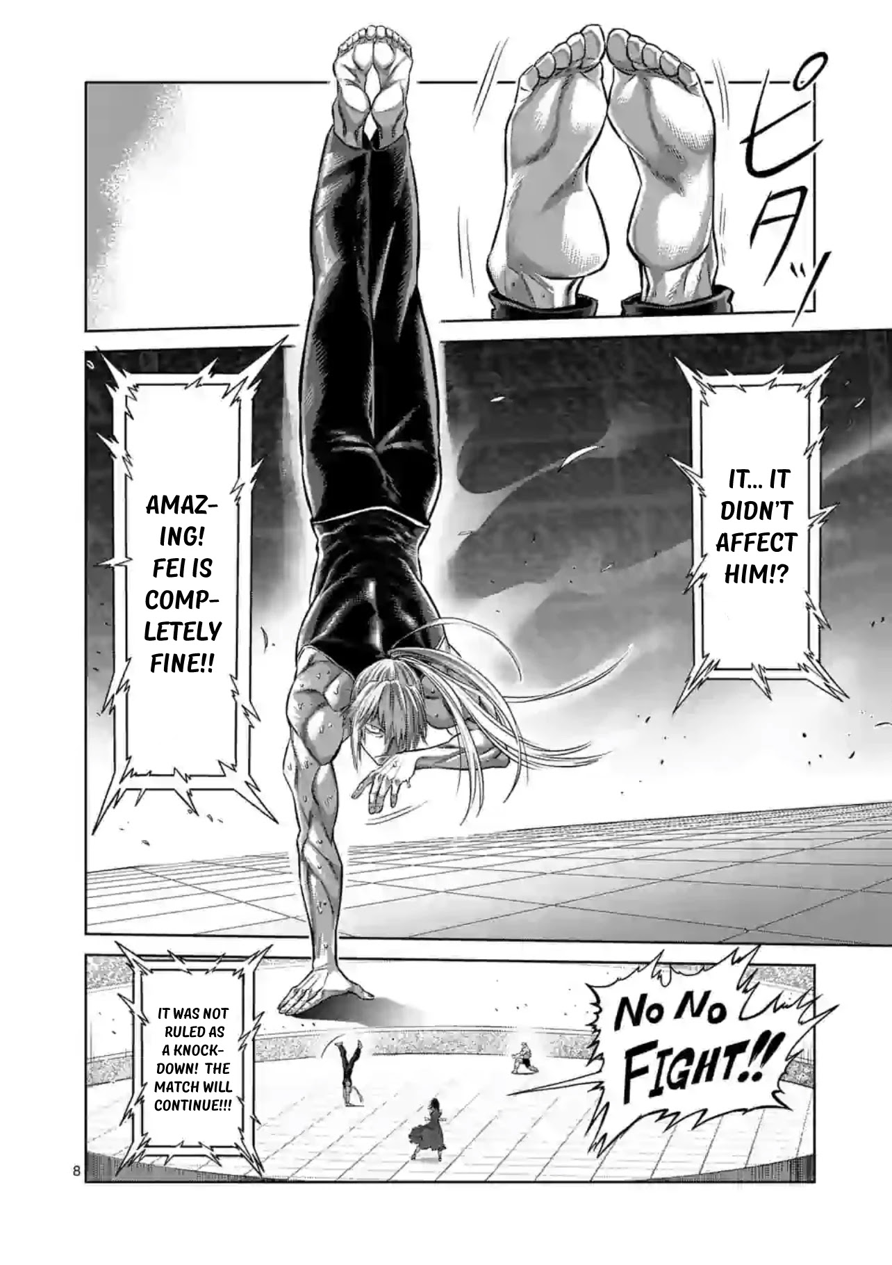 Kengan Omega Chapter 121 - Page 8 in English