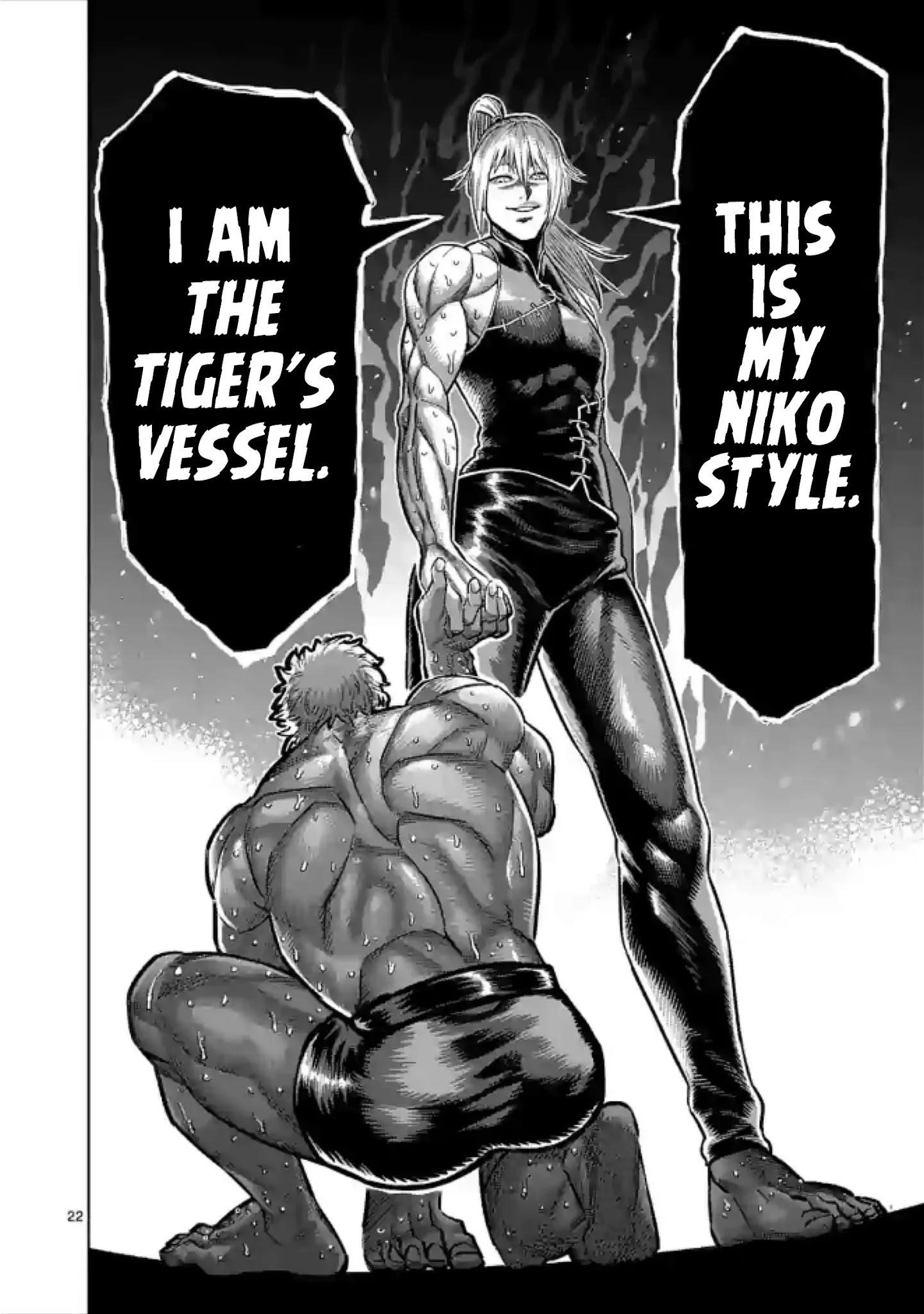 Kengan Omega Chapter 122 - Page 22 in English