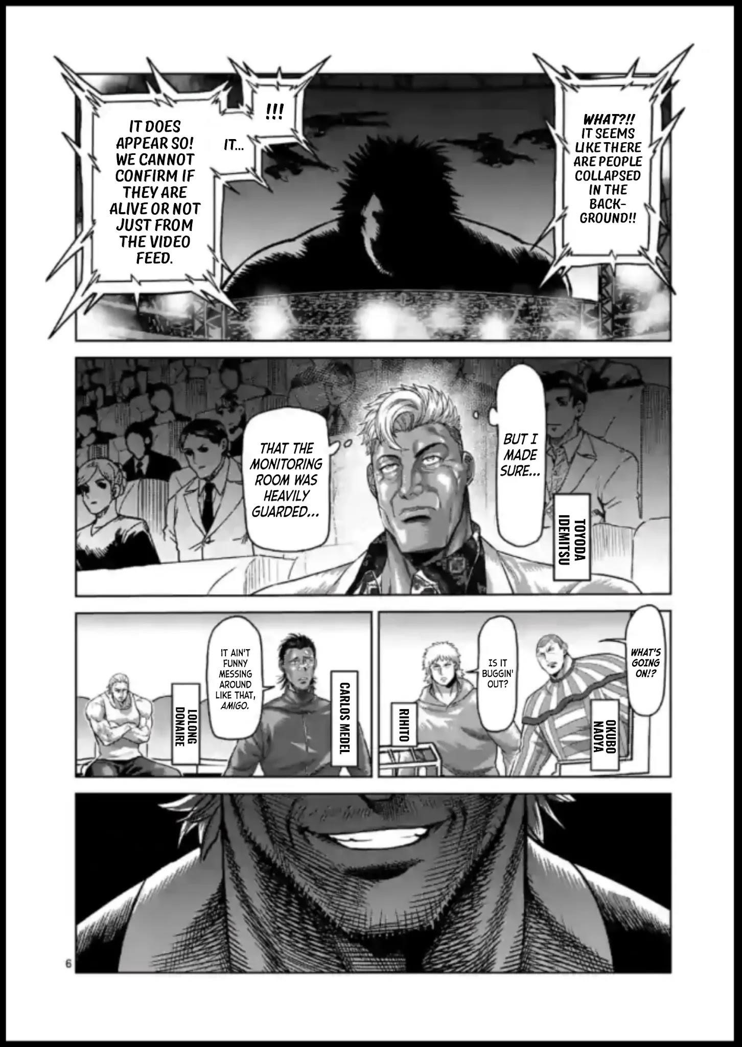 Kengan Omega Chapter 122 - Page 6 in English