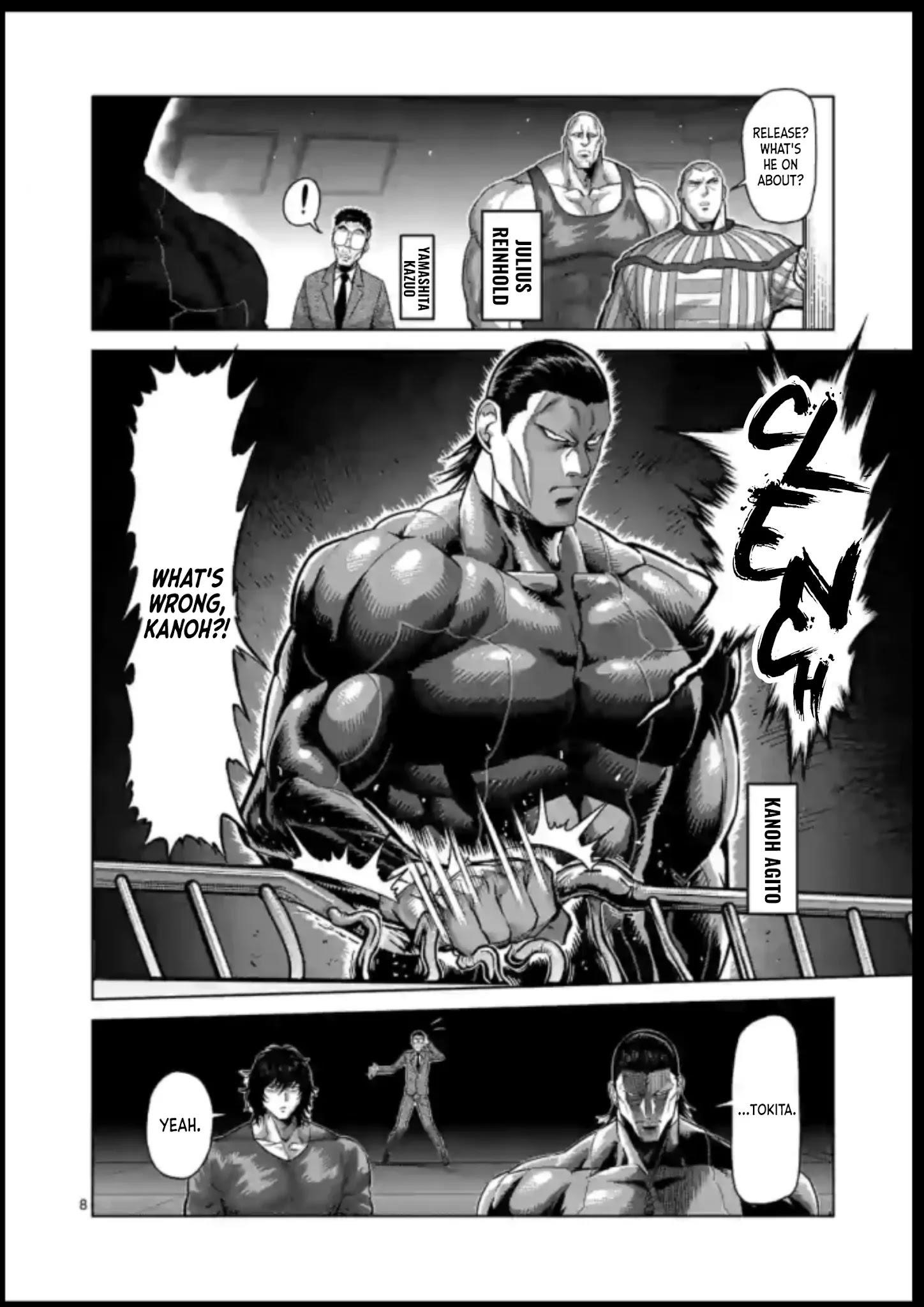 Kengan Omega Chapter 122 - Page 8 in English