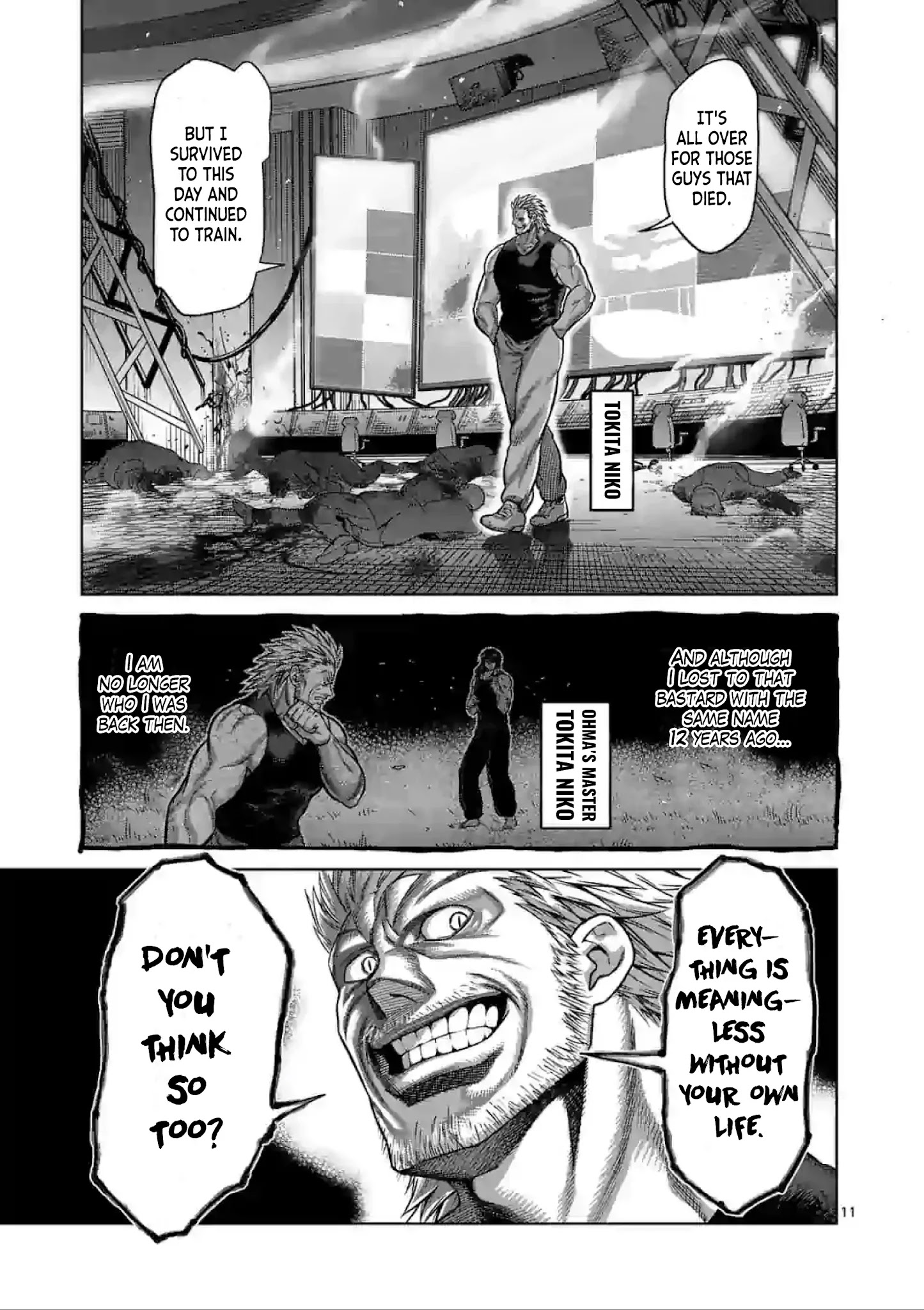 Kengan Omega Chapter 123 - Page 11 in English