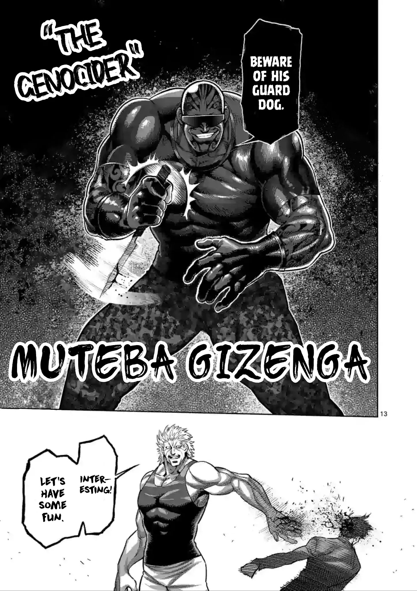Kengan Omega Chapter 123 - Page 13 in English