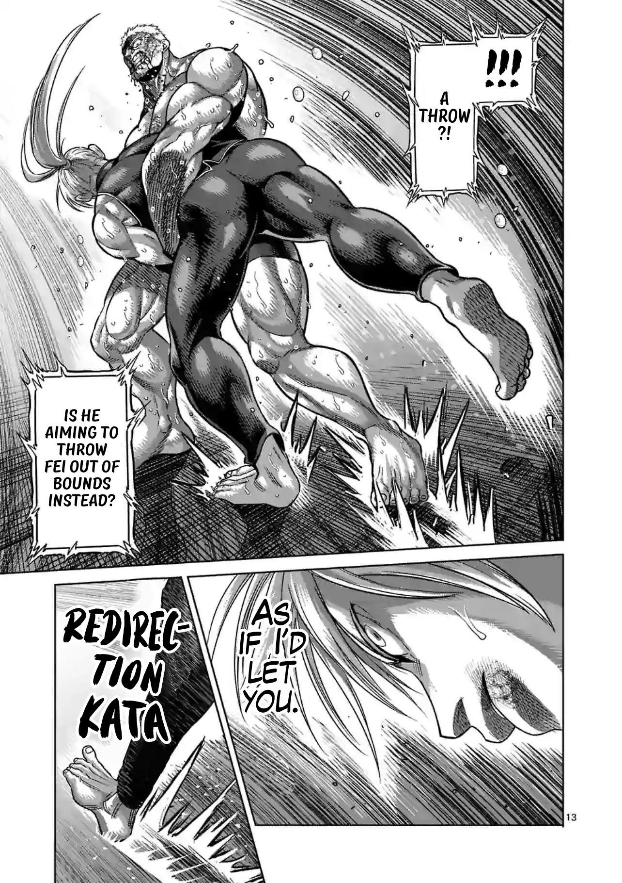 Kengan Omega Chapter 124 - Page 13 in English