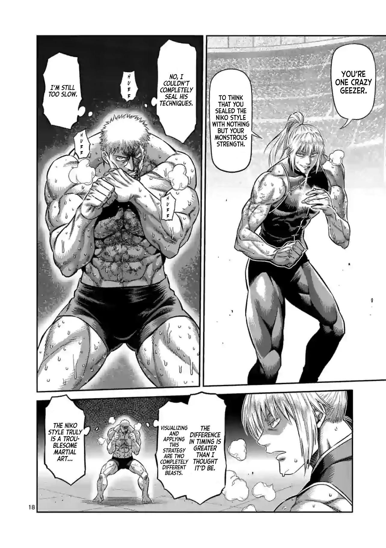 Kengan Omega Chapter 124 - Page 18 in English