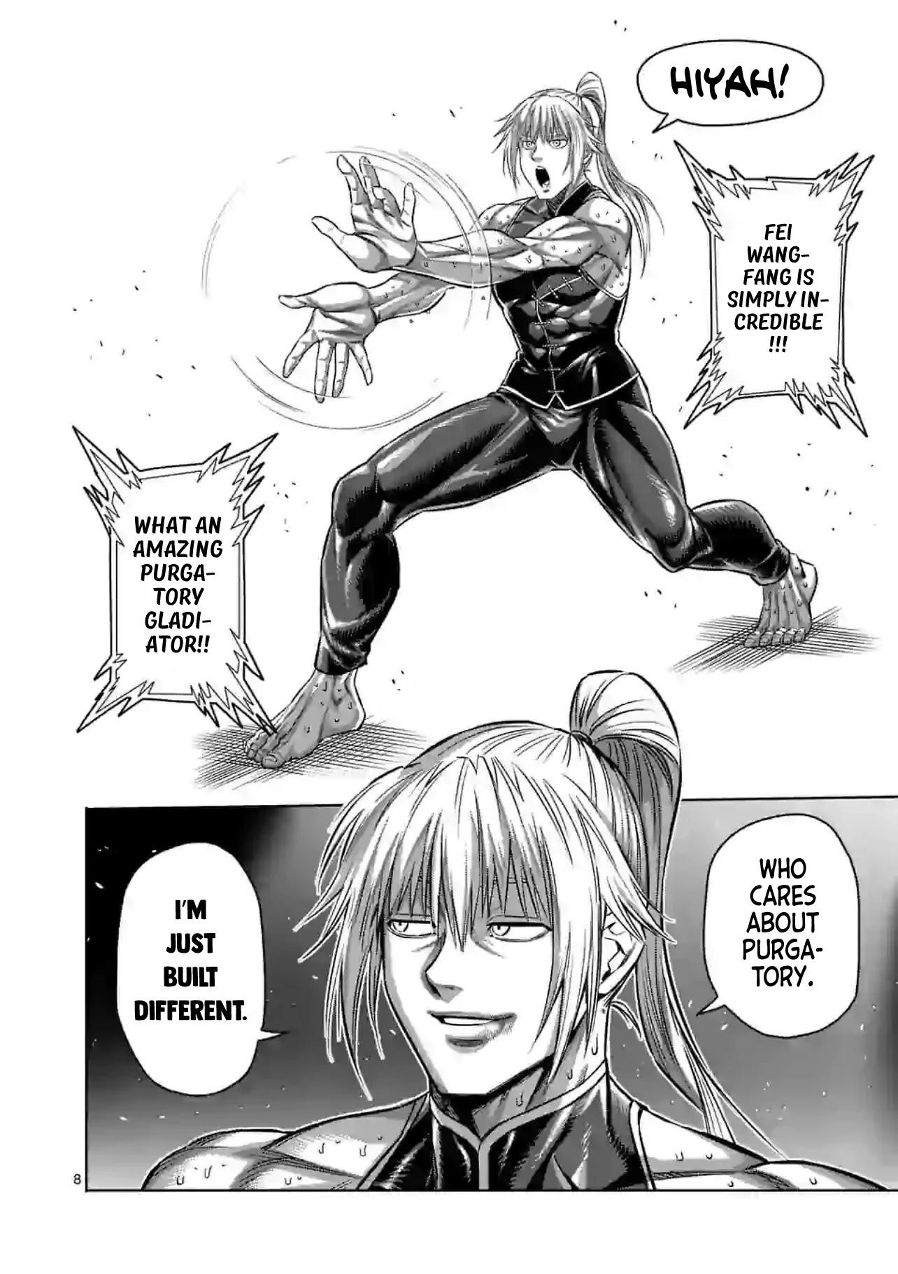 Kengan Omega Chapter 124 - Page 8 in English