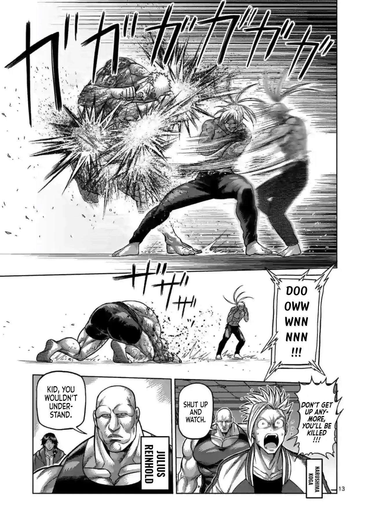 Kengan Omega Chapter 126 - Page 13 in English