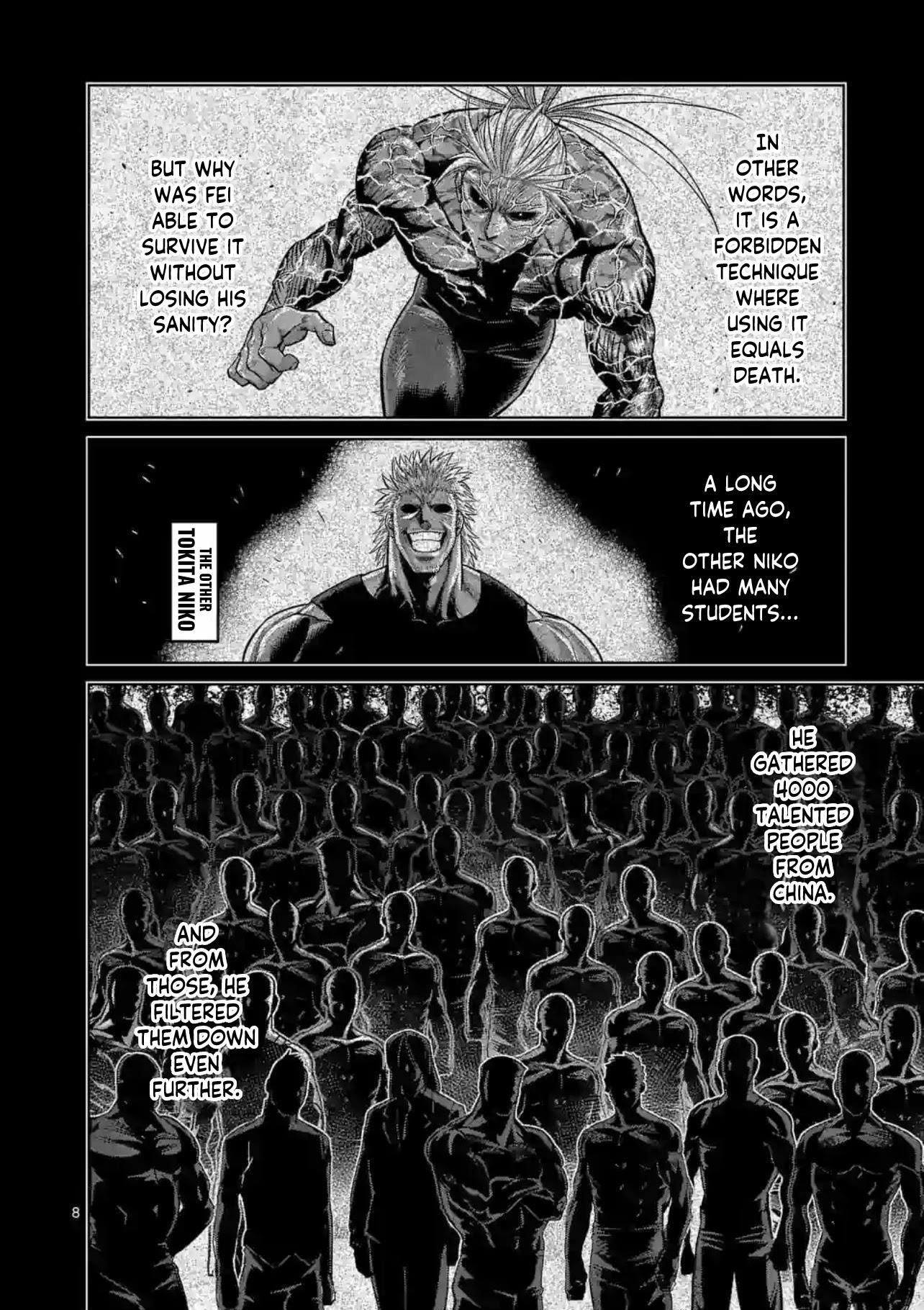 Kengan Omega Chapter 126 - Page 8 in English