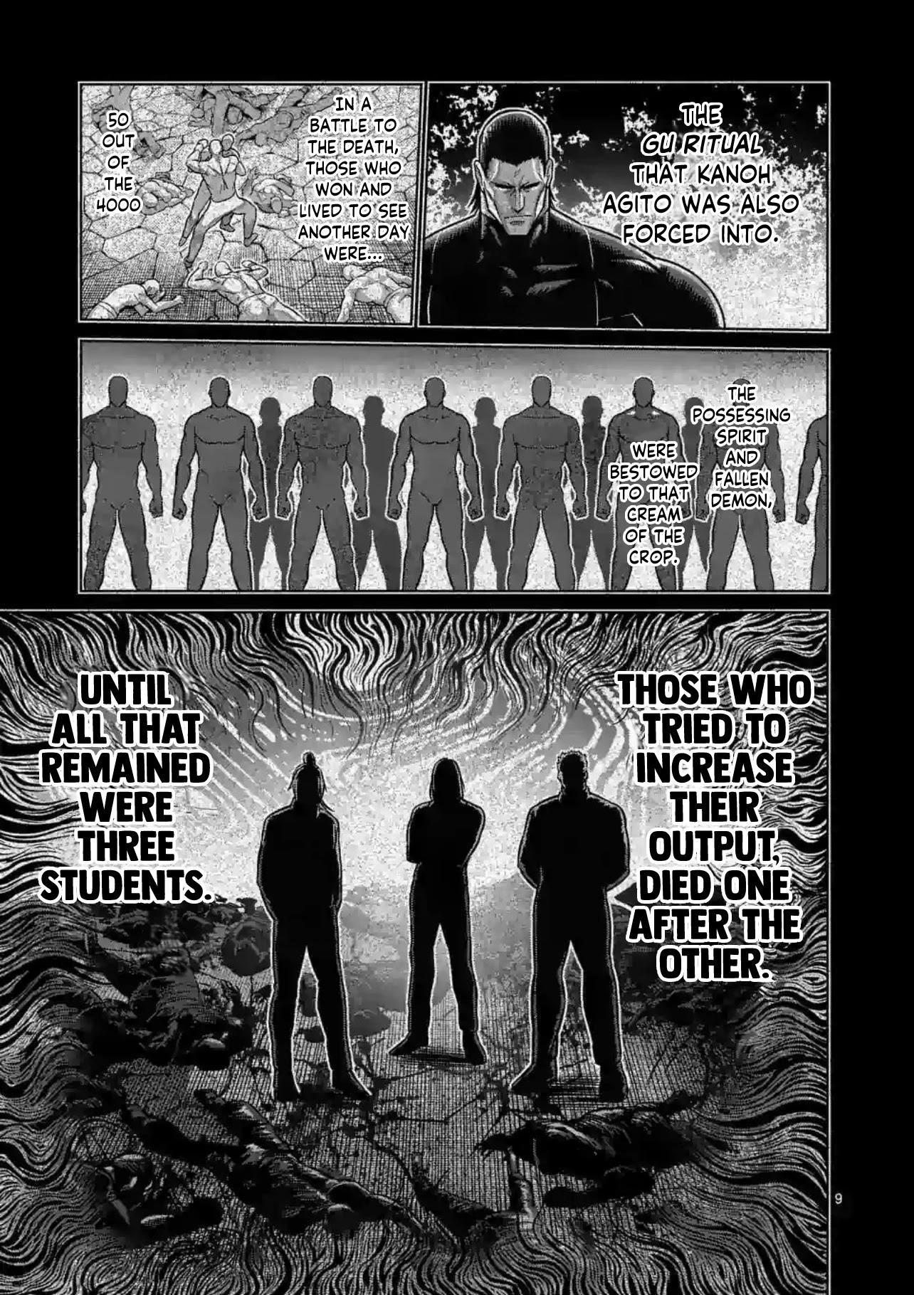 Kengan Omega Chapter 126 - Page 9 in English