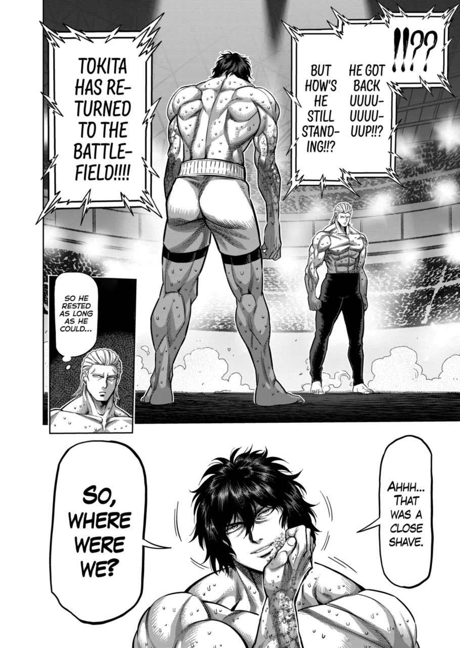 Kengan Omega Chapter 134 - Page 8 in English