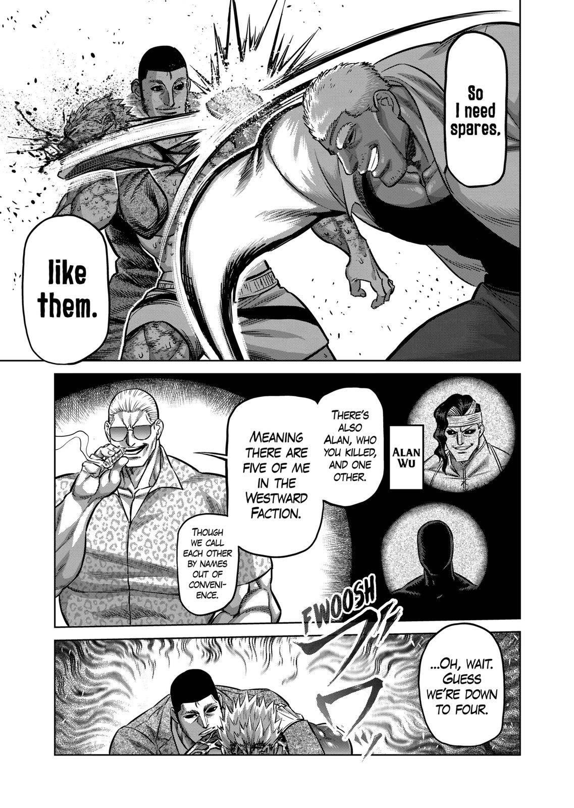 Kengan Omega Chapter 139 - Page 15 in English