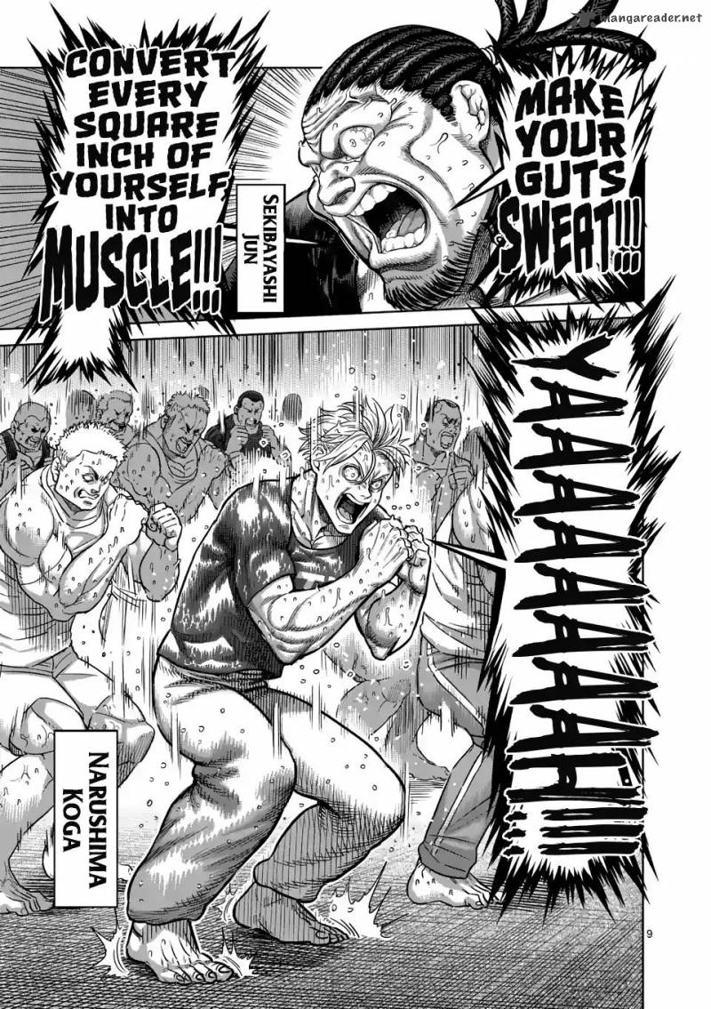 Kengan Omega Chapter 14 - Page 9 in English