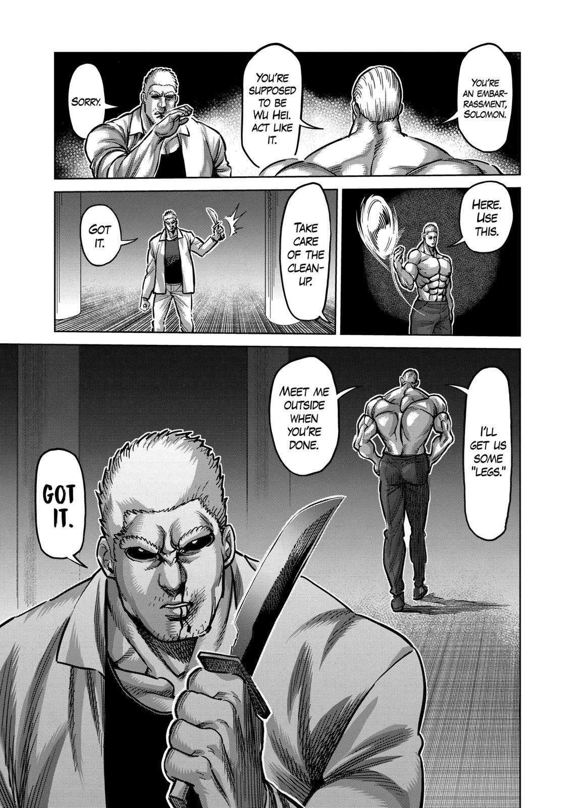 Kengan Omega Chapter 142 - Page 23 in English